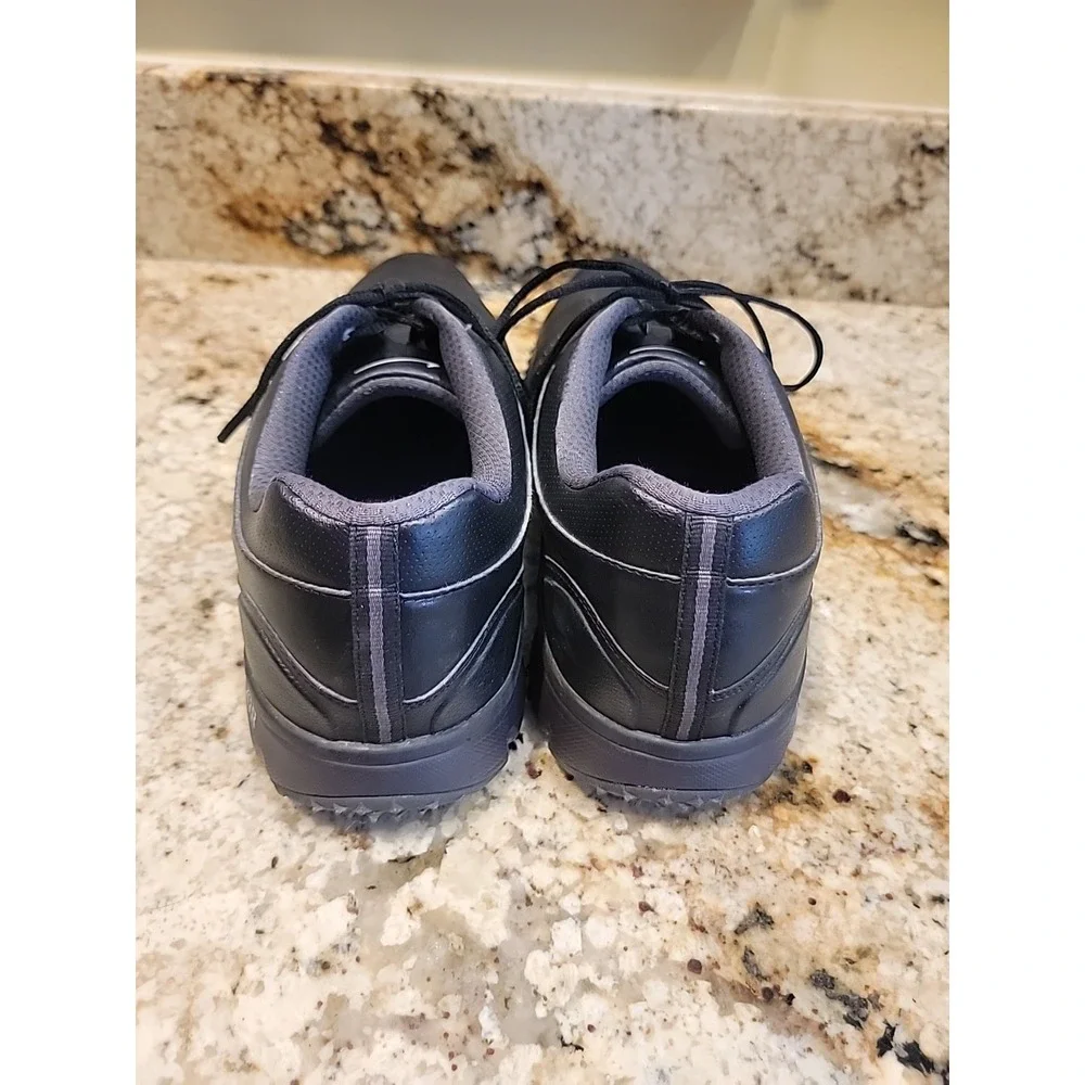 Nike Air Rival III 628533-001 Black Leather Golf Soft Cleats Shoes Mens 13